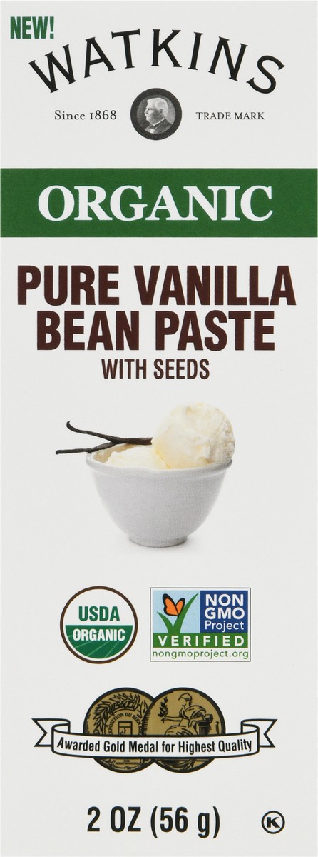 slide 6 of 9, Watkins Org Pure Vnla Bean Paste 2 Oz, 2 oz