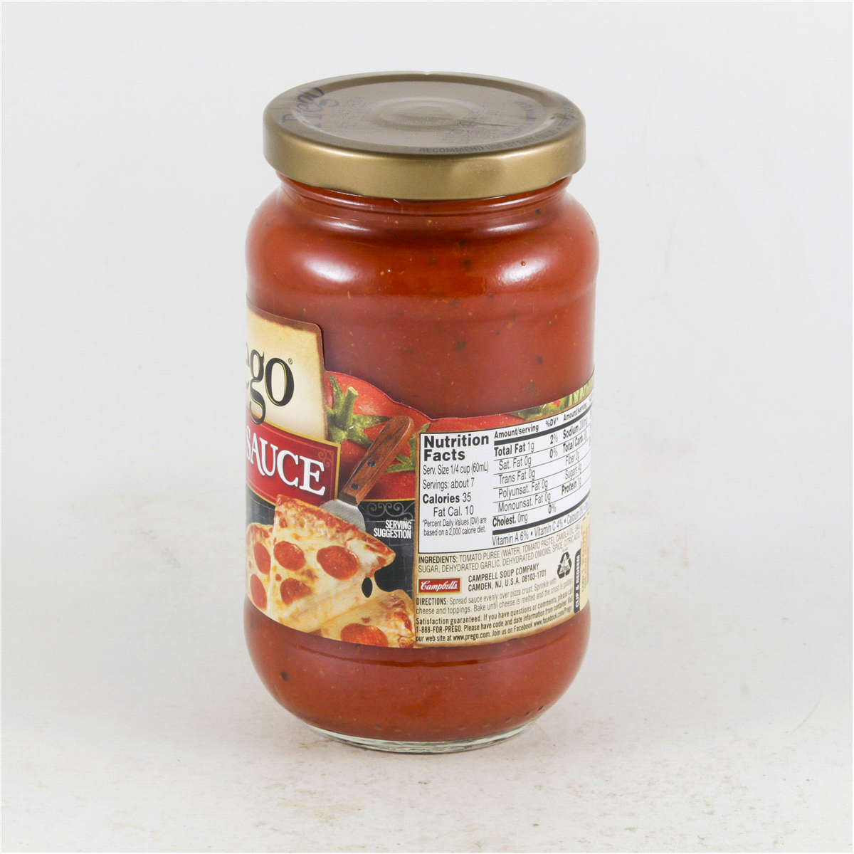 slide 3 of 5, Prego Pizzeria Style Pizza Sauce, 14 oz