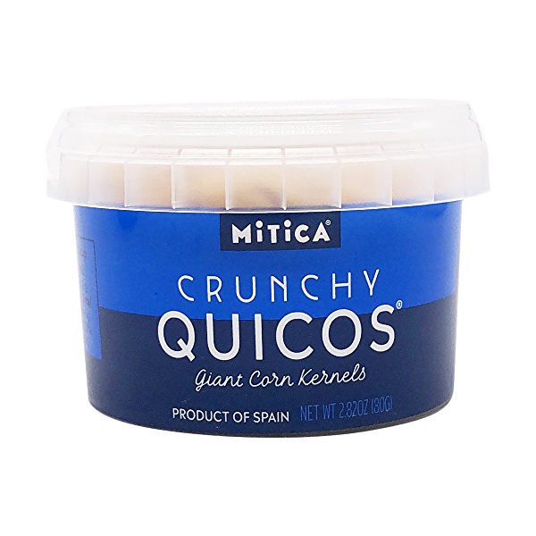 slide 1 of 1, Mitica Crunchy Quicos, 2.82 oz