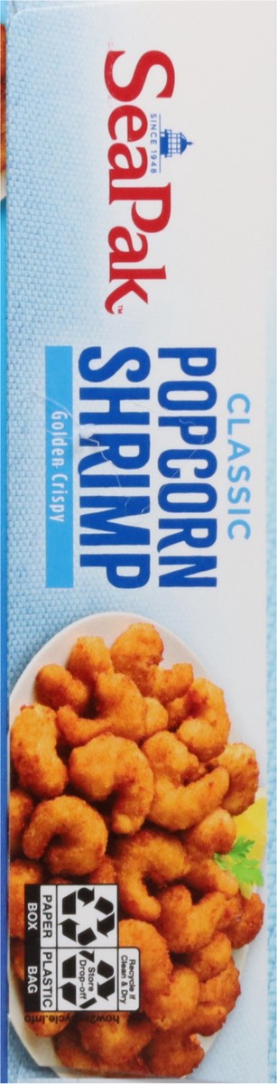 slide 5 of 14, SeaPak Classic Popcorn Shrimp Snack Size, 8 oz