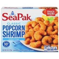SeaPak Classic Popcorn Shrimp Snack Size