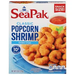 SeaPak Classic Popcorn Shrimp Snack Size