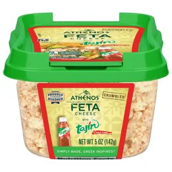 Athenos Tajin Crumbled Traditional Feta Cheese 5 oz