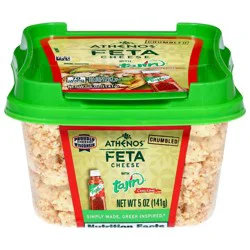 Athenos Tajin Crumbled Traditional Feta Cheese 5 oz