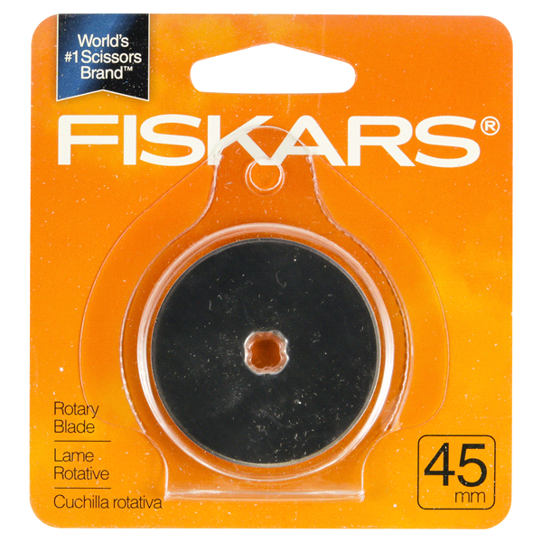 slide 1 of 1, Fiskars Rotary Cutter Straight Blade, 45 mm