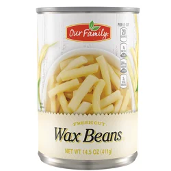 Our Family Cut Wax Beans