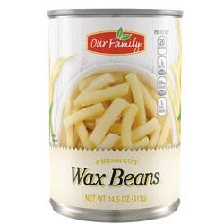 Our Family Cut Wax Beans