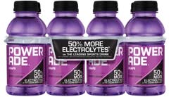 POWERADE Grape Bottles, 12 fl oz, 8 Pack