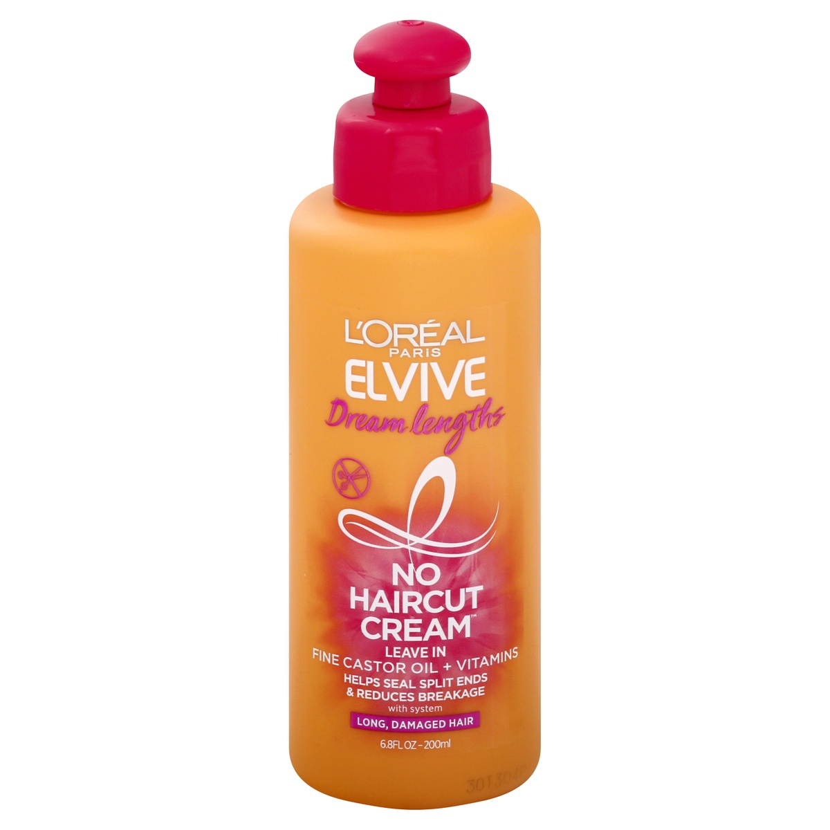 slide 1 of 1, L'Oréal Elvive Dream Lengths No Haircut Cream Leave In Conditioner, 6.8 oz