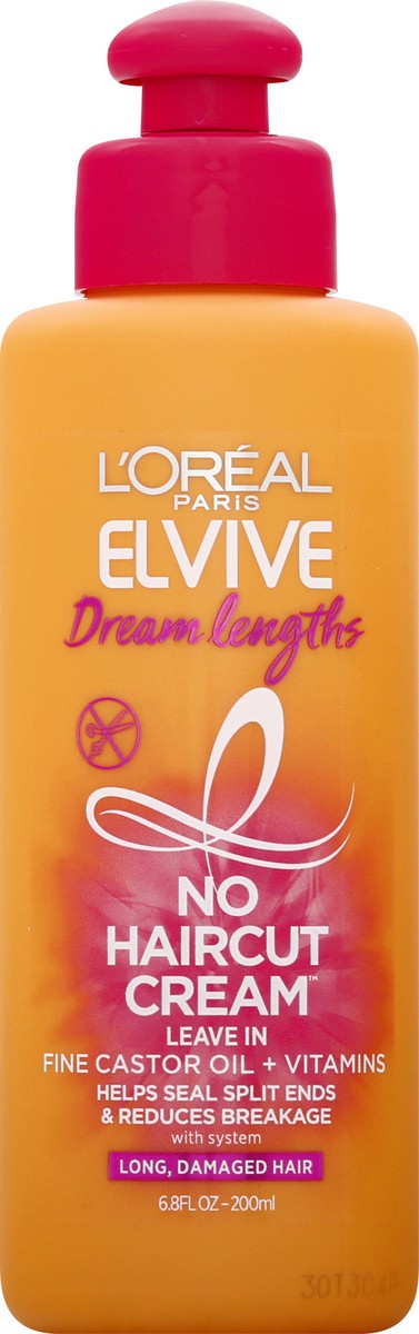 slide 6 of 9, L'Oréal Elvive Dream Lengths No Haircut Cream 6.8 oz, 6.8 fl oz