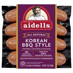Aidells Korean BBQ Style Smoked Chicken Sausage, 4 ct