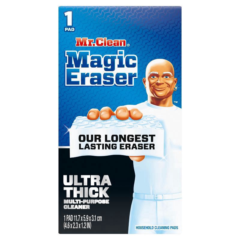 slide 7 of 8, Mr. Clean Magic Eraser Ultra Thick Multi Purpose Cleaner, 1ct, 1 ct