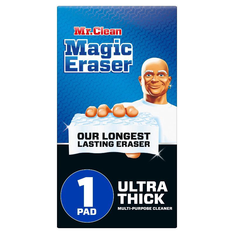 slide 1 of 8, Mr. Clean Magic Eraser Ultra Thick Multi Purpose Cleaner, 1ct, 1 ct