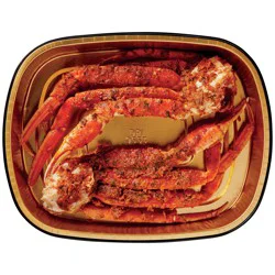 Bayou Boil House by H-E-B Cooked Snow Crab Leg Clusters - Creole Seasoned