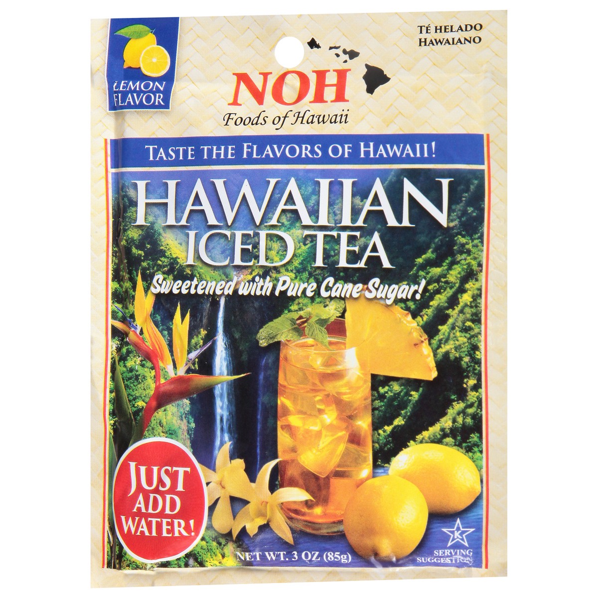 slide 2 of 14, NOH Hawaiian Lemon Flavor Iced Tea - 3 oz, 3 oz