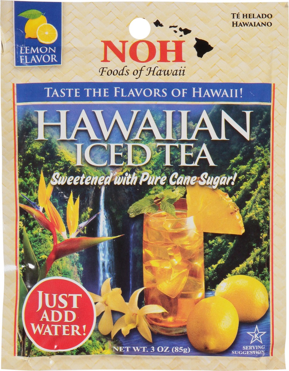 slide 4 of 14, NOH Hawaiian Lemon Flavor Iced Tea - 3 oz, 3 oz