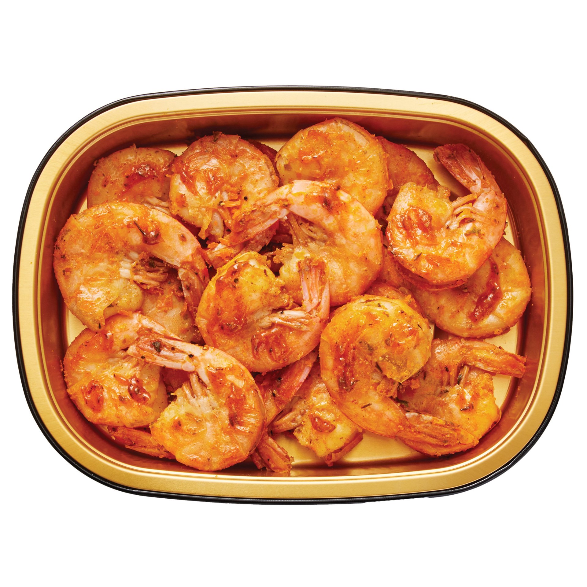 slide 1 of 1, Bayou Boil House by H-E-B Creole-Seasoned Extra Jumbo White Cooked Shrimp – Cajun Butter, per lb