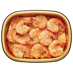 Bayou Boil House by H-E-B Creole-Seasoned Extra Jumbo White Cooked Shrimp – Garlic Butter