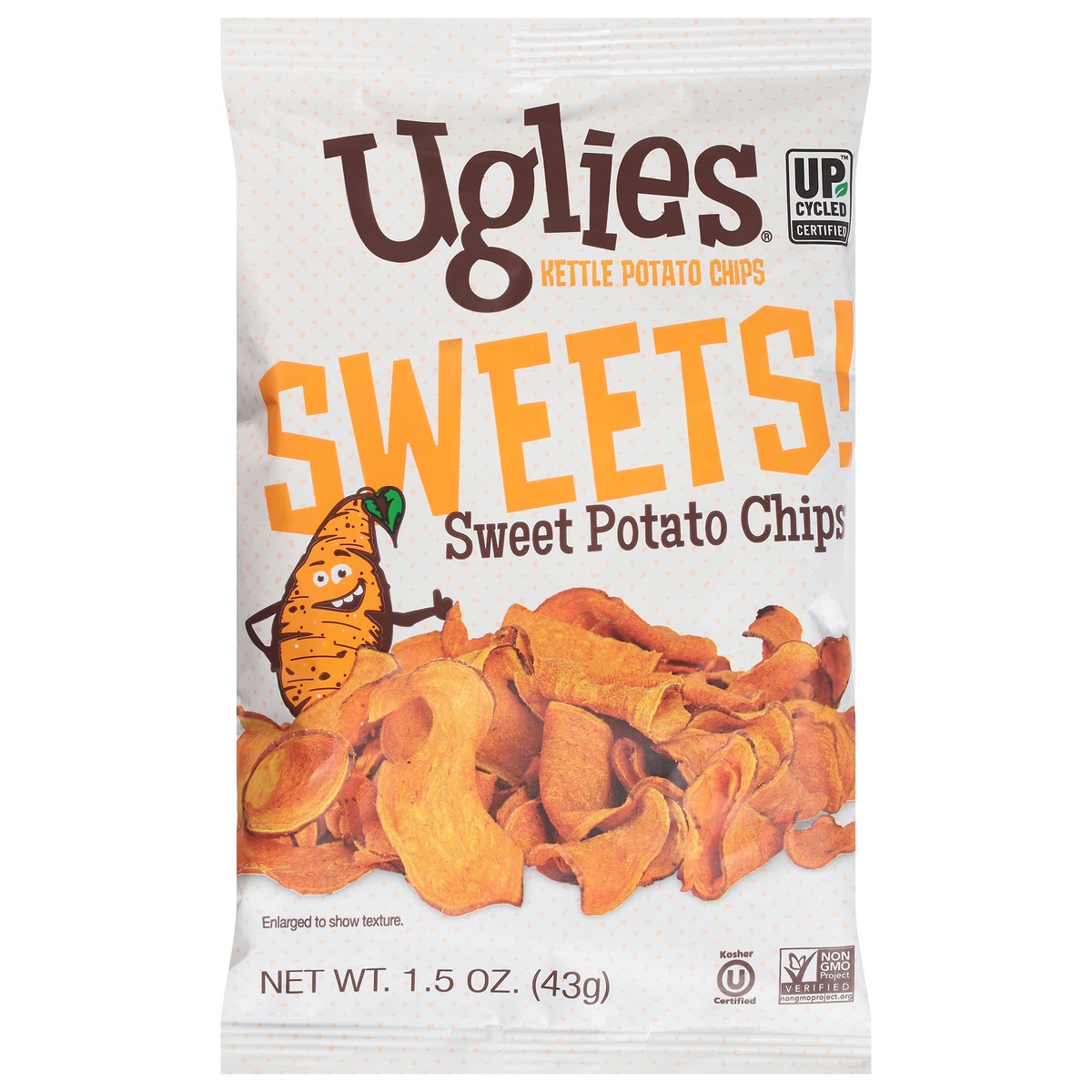 slide 1 of 13, Uglies Kettle Sweets Potato Chips 1.5 oz, 1.5 oz