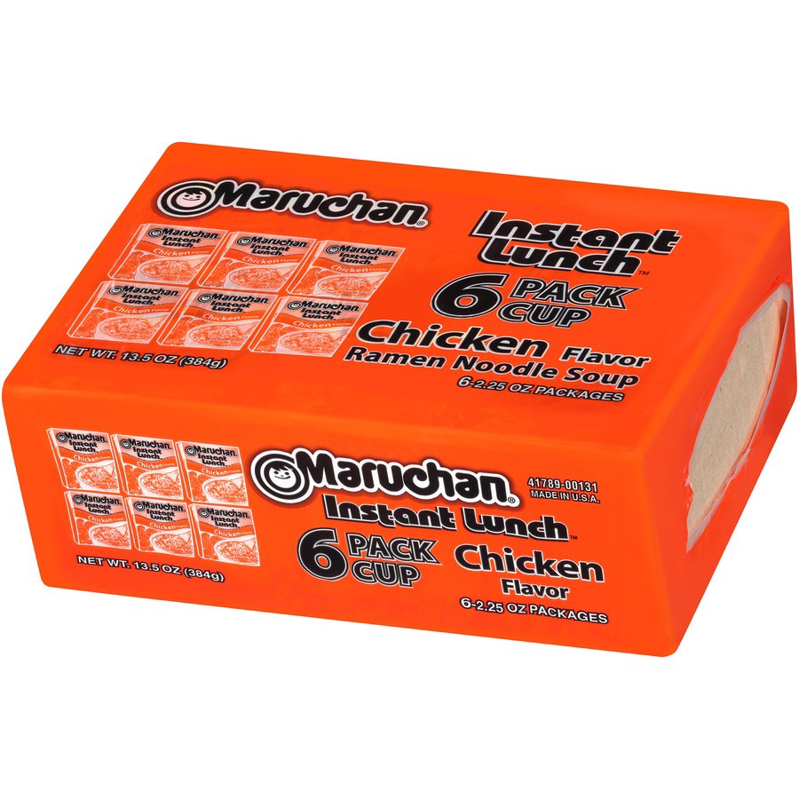 slide 8 of 8, Maruchan Instant Lunch Chicken Flavor, 6 ct; 2.25 oz