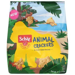 Schär Gluten-Free Animal Crackers 5 Portion Packs