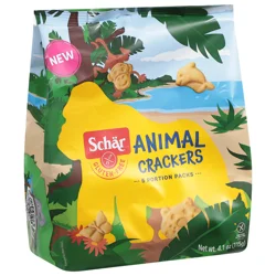 Schär Gluten-Free Animal Crackers 5 Portion Packs