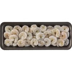 H-E-B Fish Market Peeled & Deveined Colossal White Raw Shrimp Texas-Size, 16 - 20ct/lb