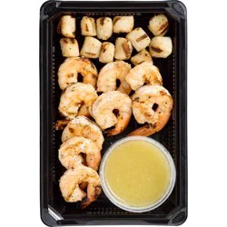 H-E-B Fish Market Grilled Shrimp & Scallop with Pineapple Serrano Sauce