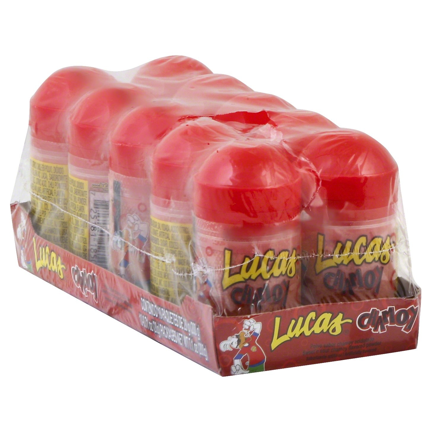 slide 1 of 4, Lucas Sweet Sour Chamoy Powder Candy, 10 ct; 0.71 oz