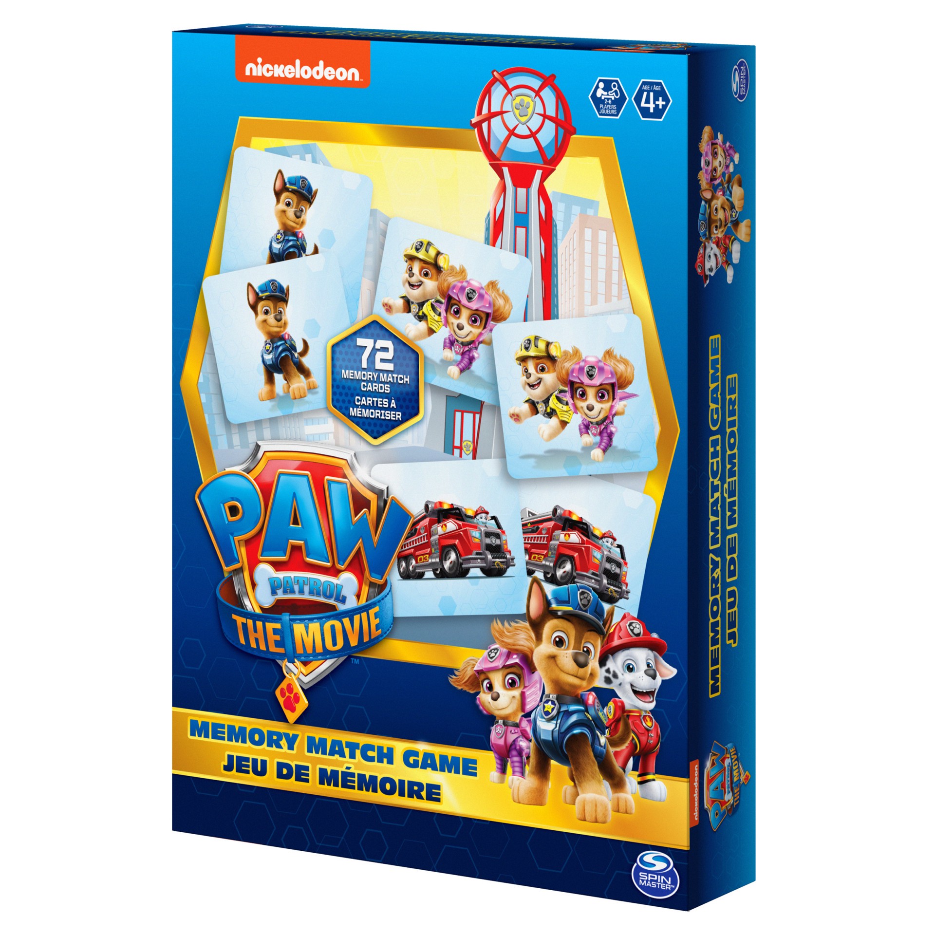 slide 5 of 5, Spin Master Paw Patrol The Movie Memo Game, 1 ct