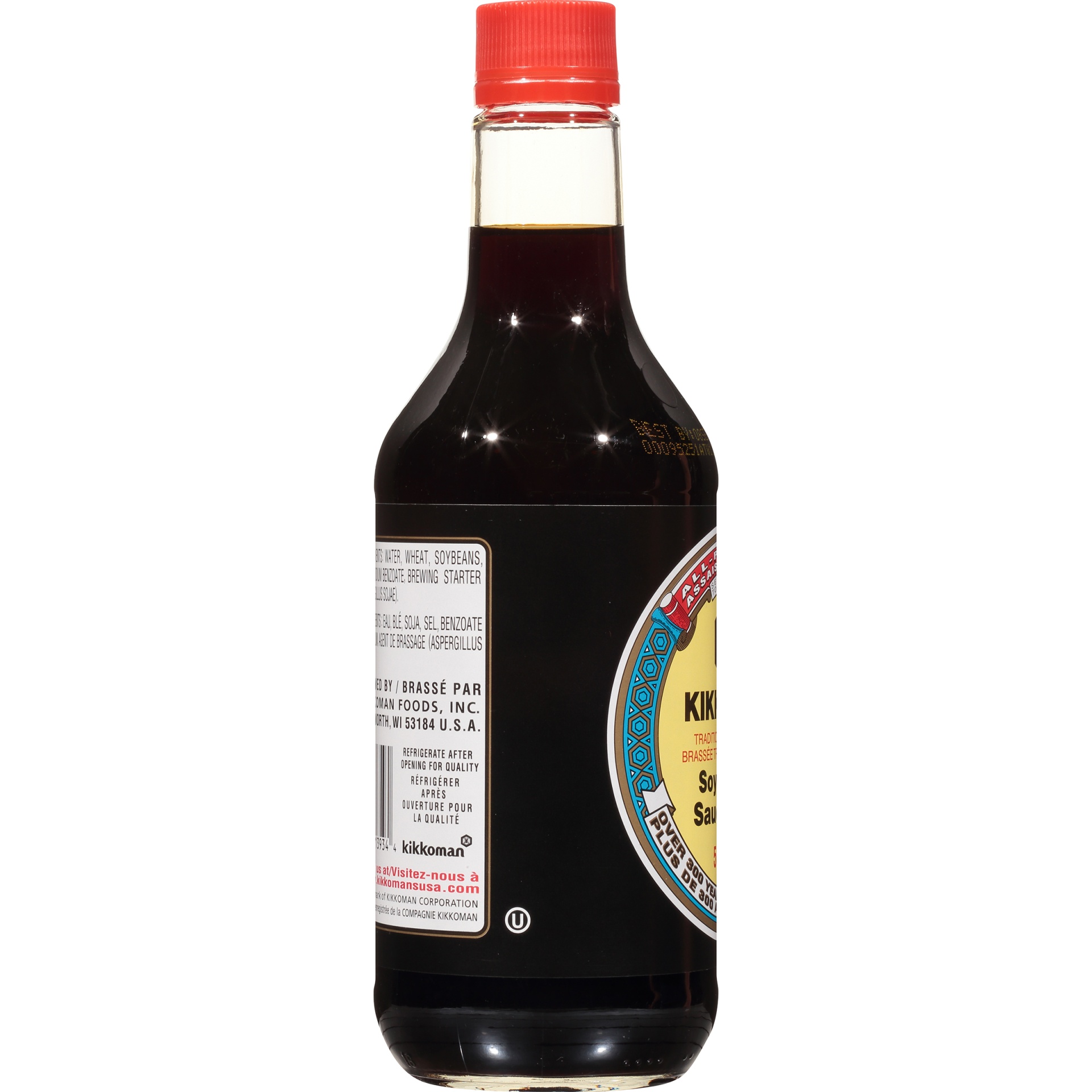 slide 2 of 6, Kikkoman Soy Sauce, 20 fl oz