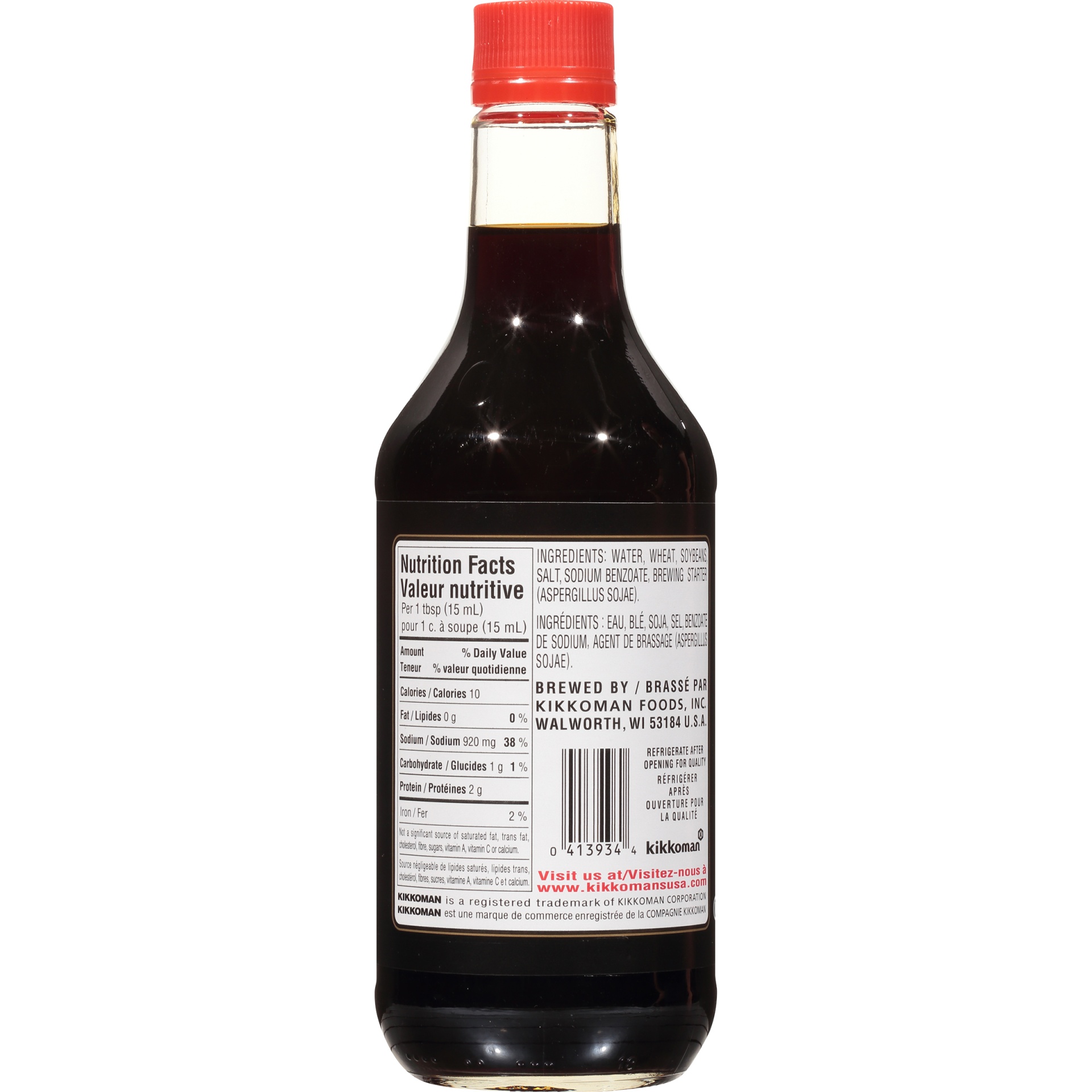 slide 6 of 6, Kikkoman Soy Sauce, 20 fl oz