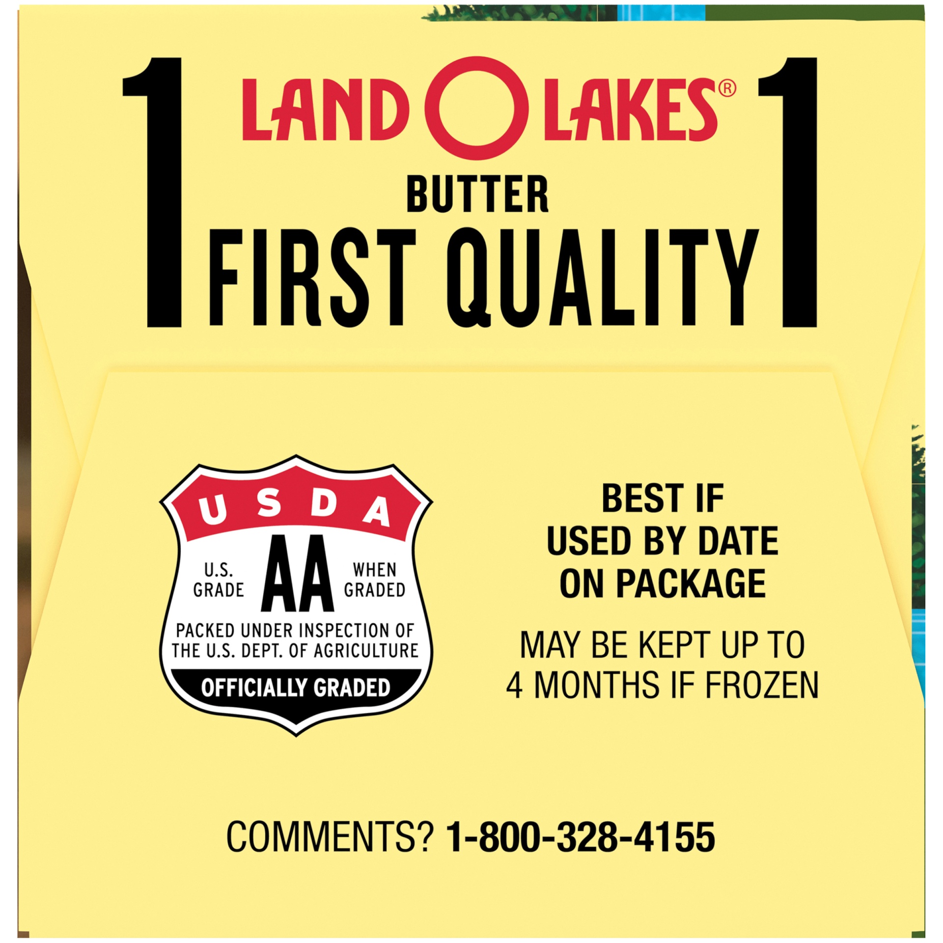 slide 5 of 6, Land O'Lakes Salted Butter, 4 sticks, 1 lb pack, 1 lb