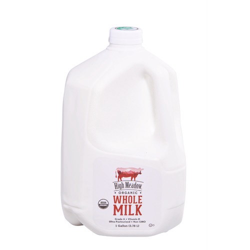 slide 1 of 1, High Meadow™ organic whole milk, 1 gal