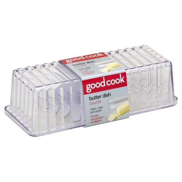 slide 1 of 1, Good Cook Butter Dish, 1 ct