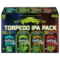 Sierra Nevada Torpedo IPA Pack Craft Beer 12 Pack (12 oz Cans)
