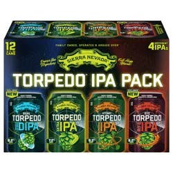 Sierra Nevada Torpedo IPA Craft Beer 12 Pack (12 oz Cans)