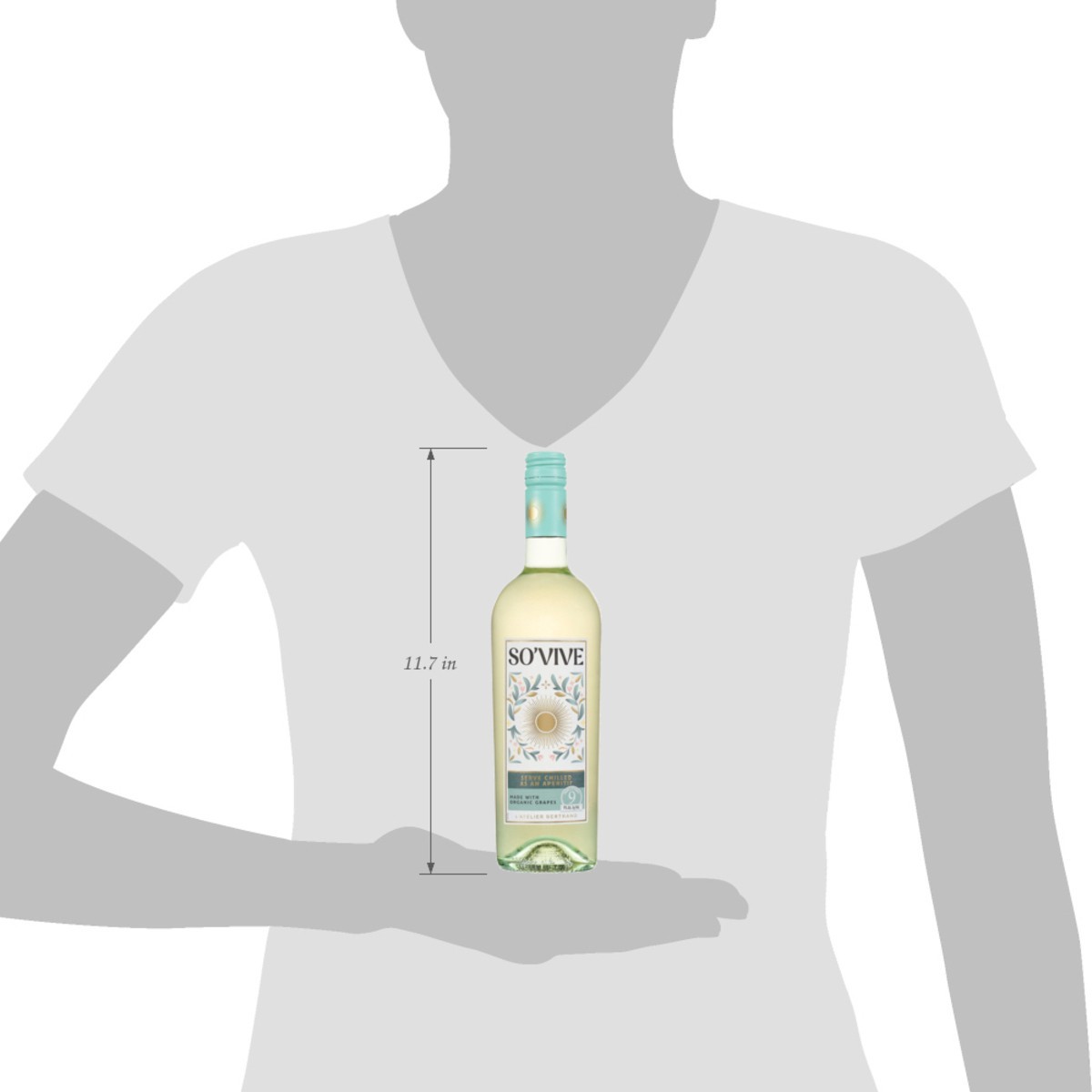 slide 11 of 12, L'Atelier Bertrand So'vive Wine 750 ml, 750 ml