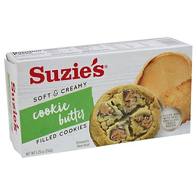 slide 1 of 4, Suzie's Cookies, Cookie Butter, Filled, 5.29 oz