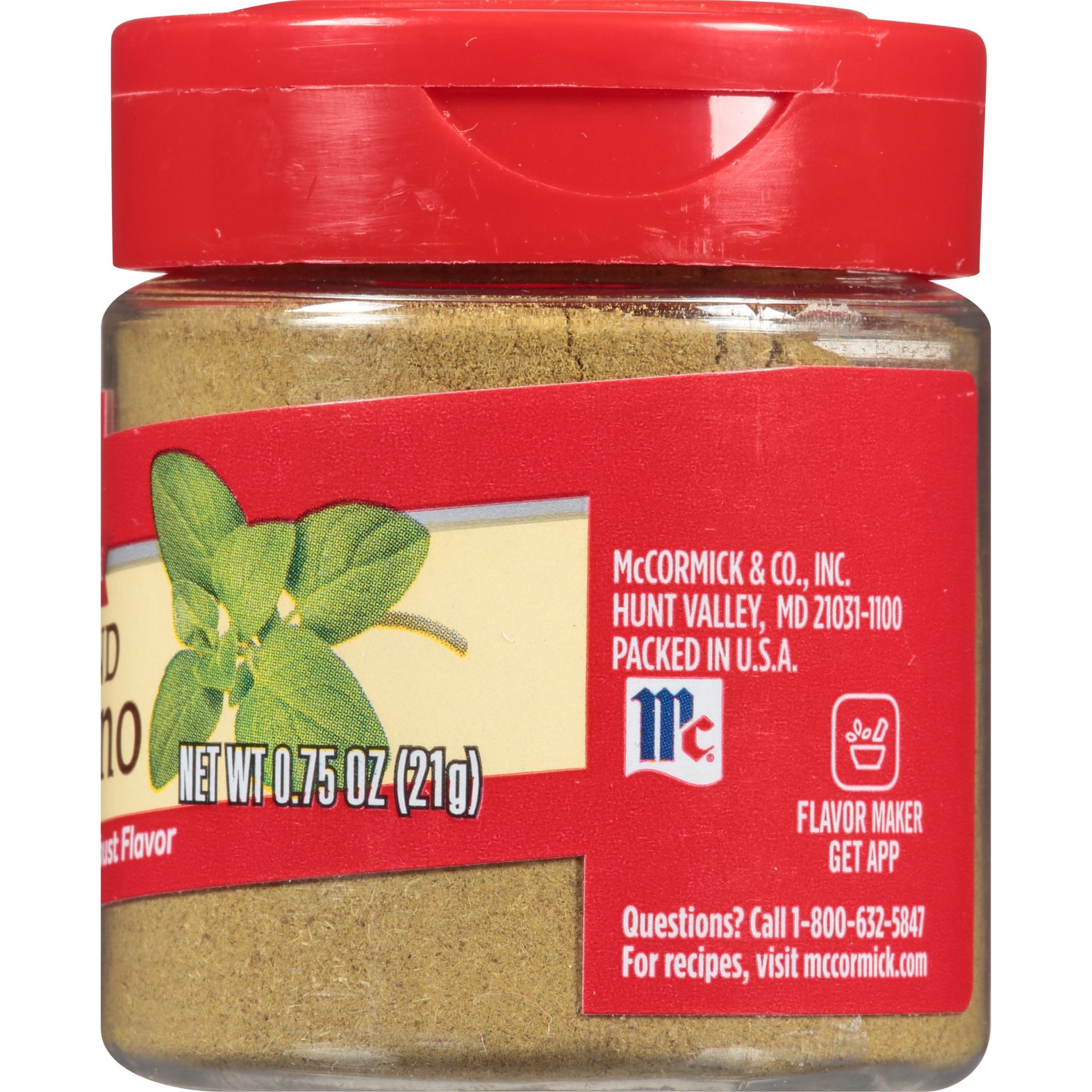 slide 2 of 4, McCormick Ground Oregano, 0.75 oz