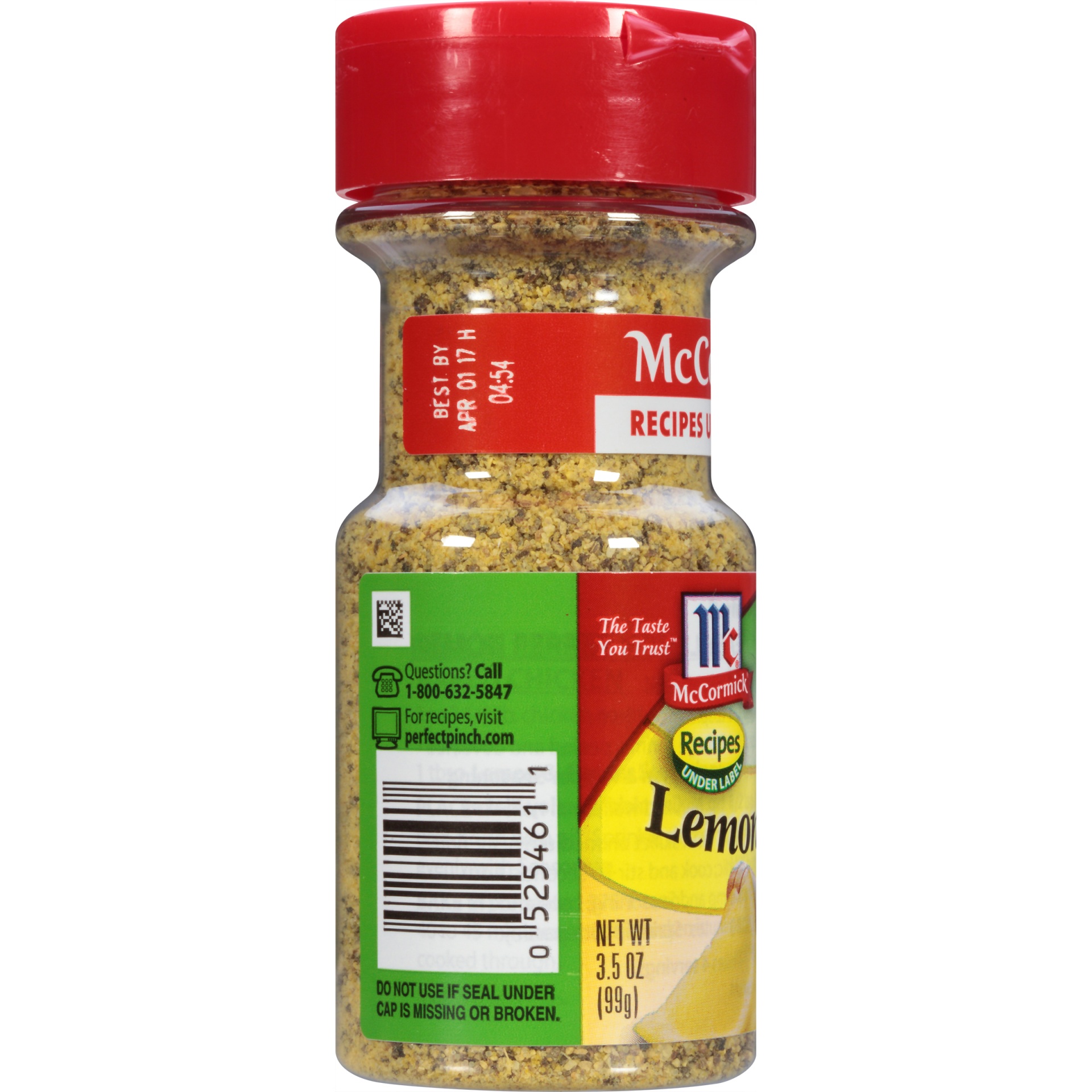 slide 2 of 5, McCormick Perfect Pinch Seasoning Lemon & Pepper, 3.5 oz