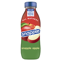 slide 9 of 21, Snapple Apple Juice Drink, 16 fl oz recycled plastic bottle, 6 pack - 6 ct, 6 ct