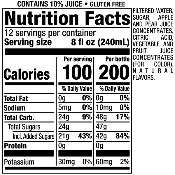 slide 10 of 21, Snapple Apple Juice Drink, 16 fl oz recycled plastic bottle, 6 pack - 6 ct, 6 ct