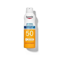 Eucerin Advanced Hydration Sunscreen Spray SPF 50 6 oz