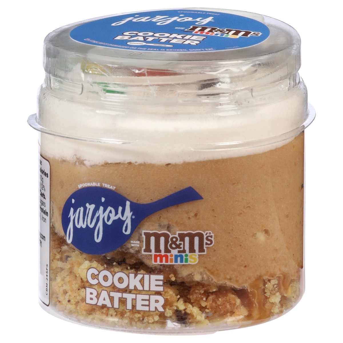 slide 3 of 3, JarJoy M&M's Minis Cookie Batter Spoonable Treat 1 Each, 3.7 oz