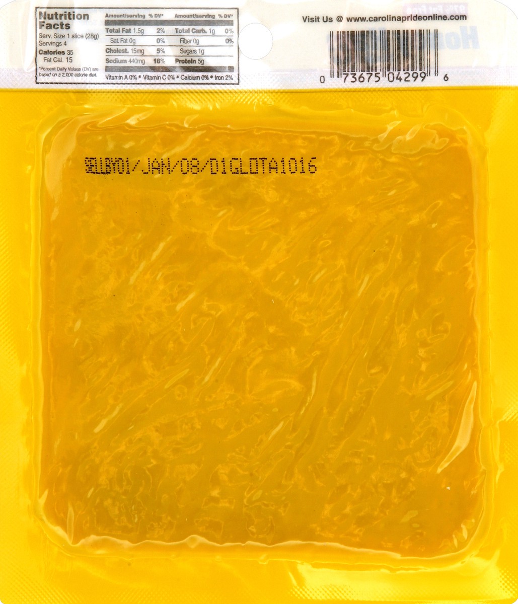 slide 2 of 4, Carolina Pride Honey Ham, Water Added, 4 oz