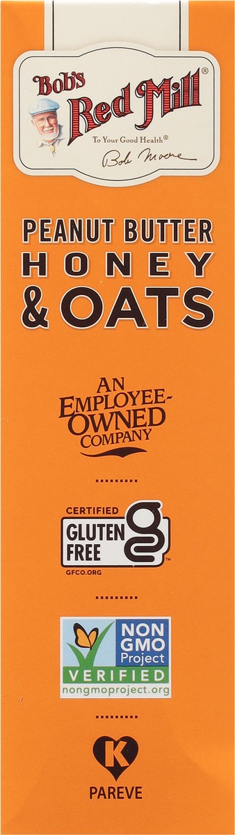 slide 12 of 13, Bob's Red Mill Peanut Butter Honey & Oats Bob's Bar 5 - 1.48 oz Bars, 5 ct