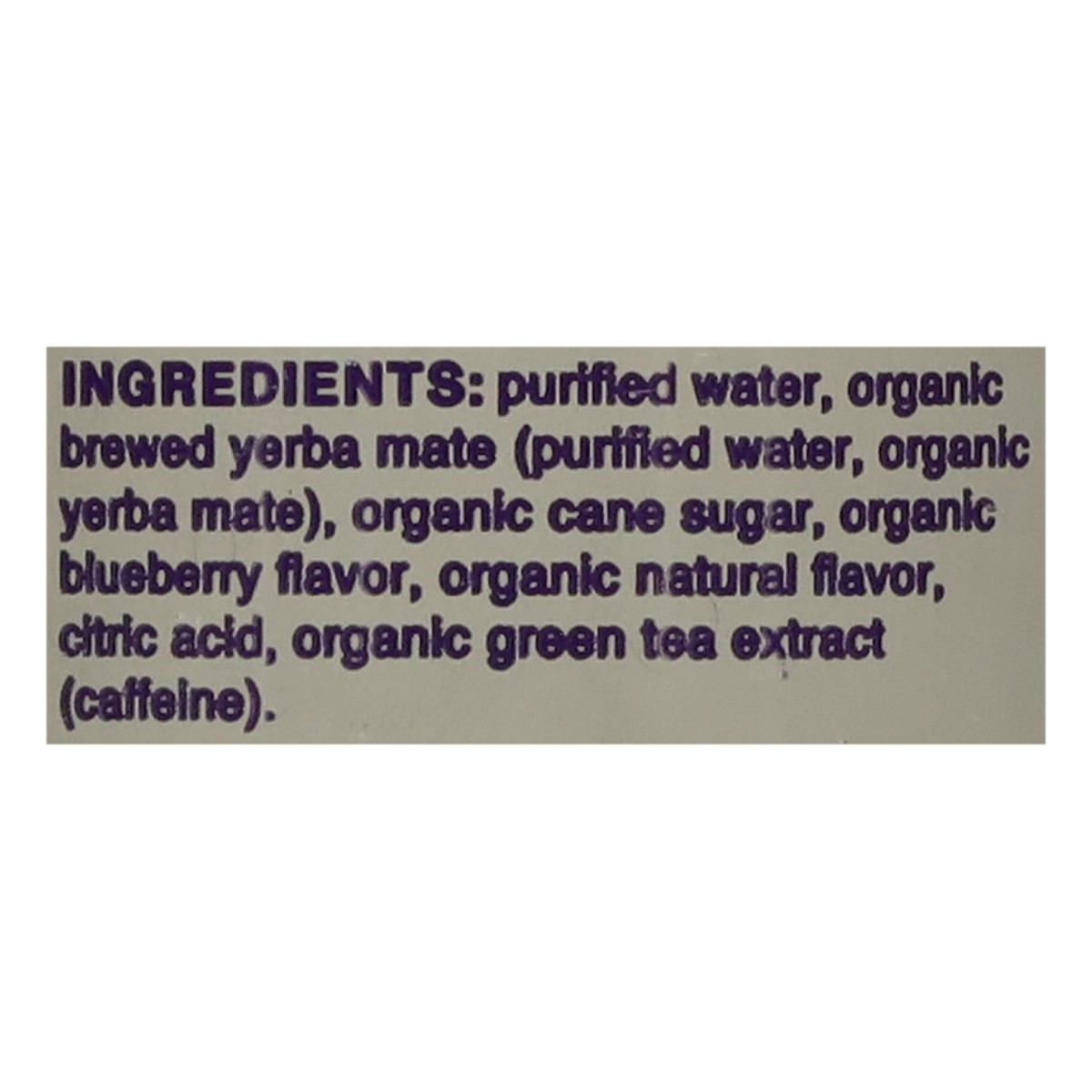slide 10 of 13, CLEAN CAUSE Organic Blueberry Yerba Mate 15.5 fl oz, 15.5 oz