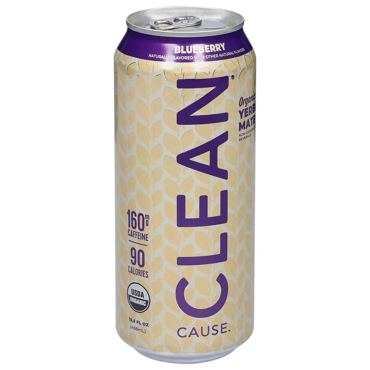 slide 6 of 13, CLEAN CAUSE Organic Blueberry Yerba Mate 15.5 fl oz, 15.5 oz