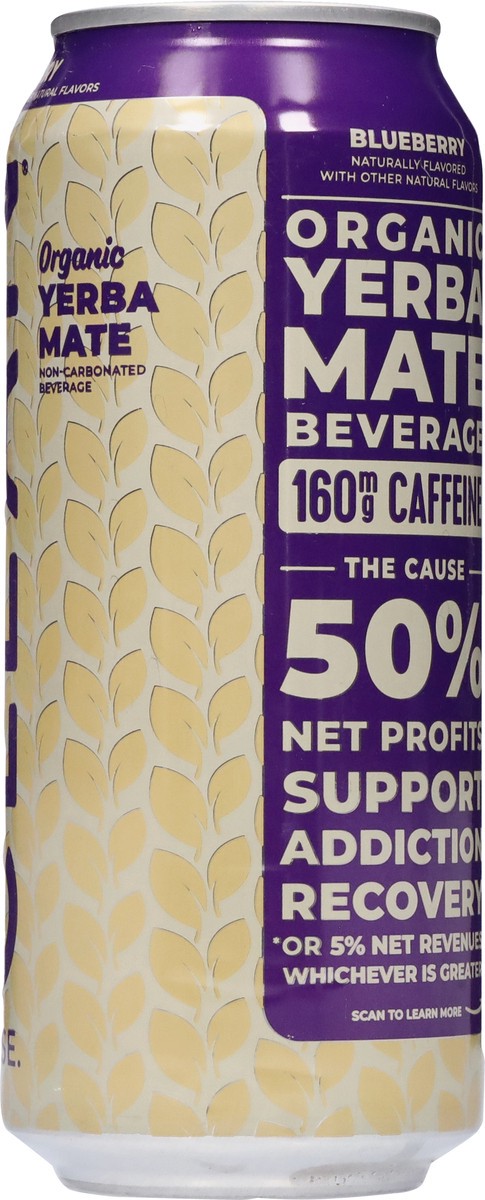 slide 12 of 13, CLEAN CAUSE Organic Blueberry Yerba Mate 15.5 fl oz, 15.5 oz